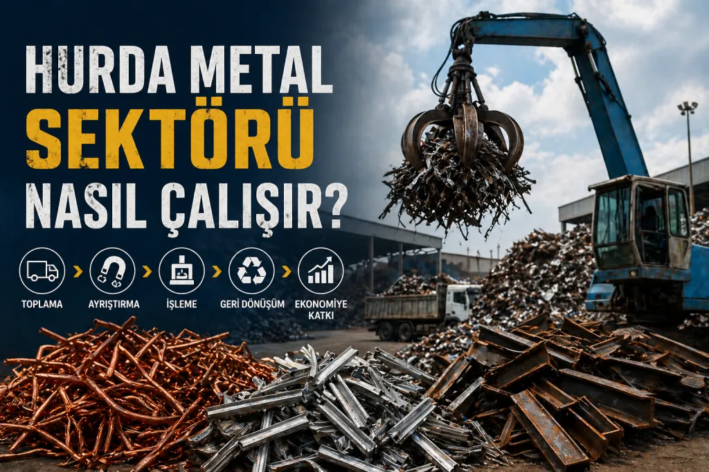 Hurda Metal Sektörü Nasıl Çalışır Neler Önemlidir?